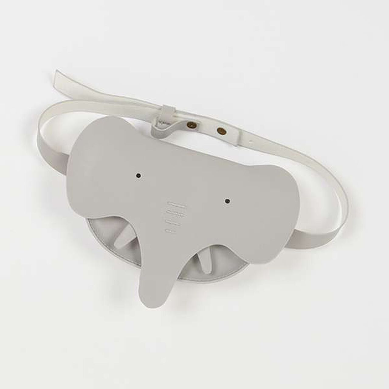 Animal Face Pouch,Gray, large image number 3