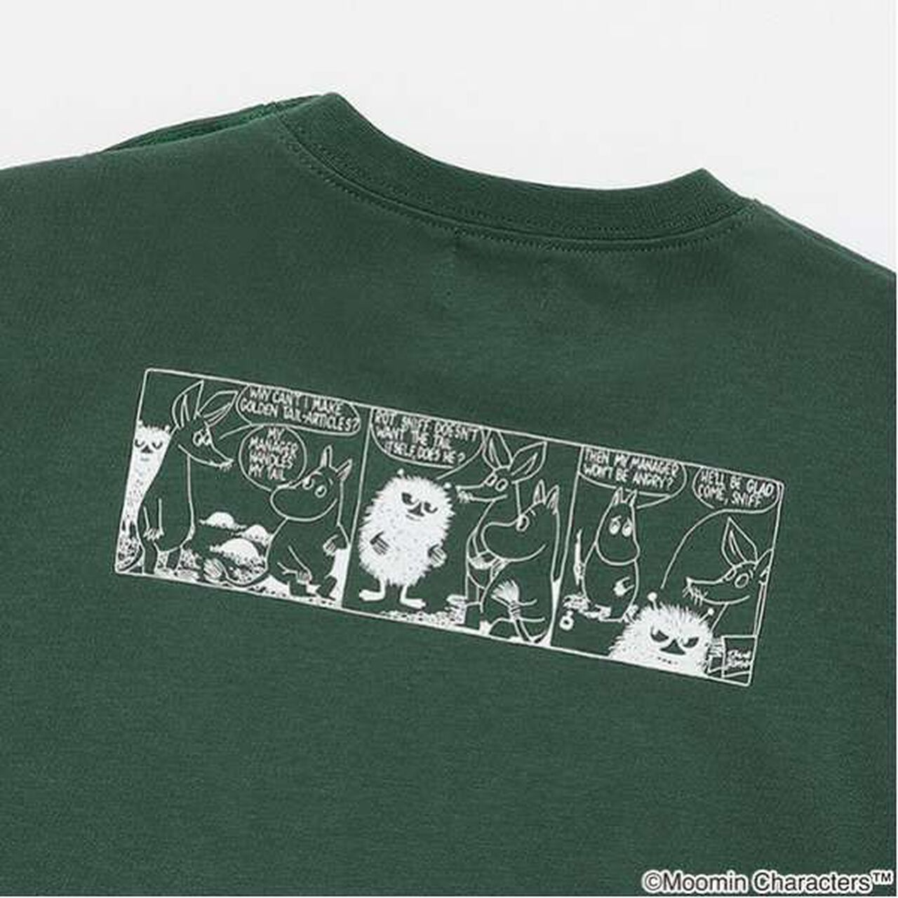 [MOOMIN] Long-Sleeve T-Shirt with Elbow Patches,Beige, large image number 16