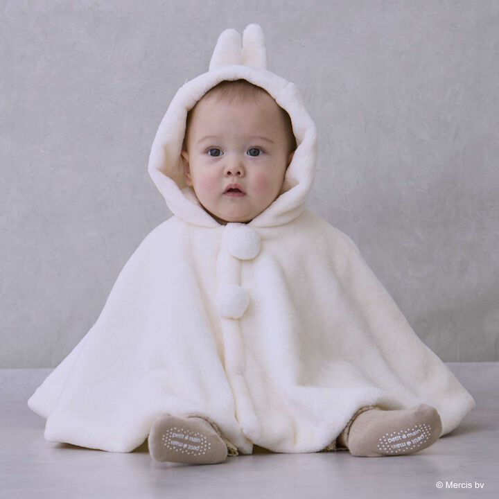 [D Bruna] Ear Cape,Off white, medium image number 0