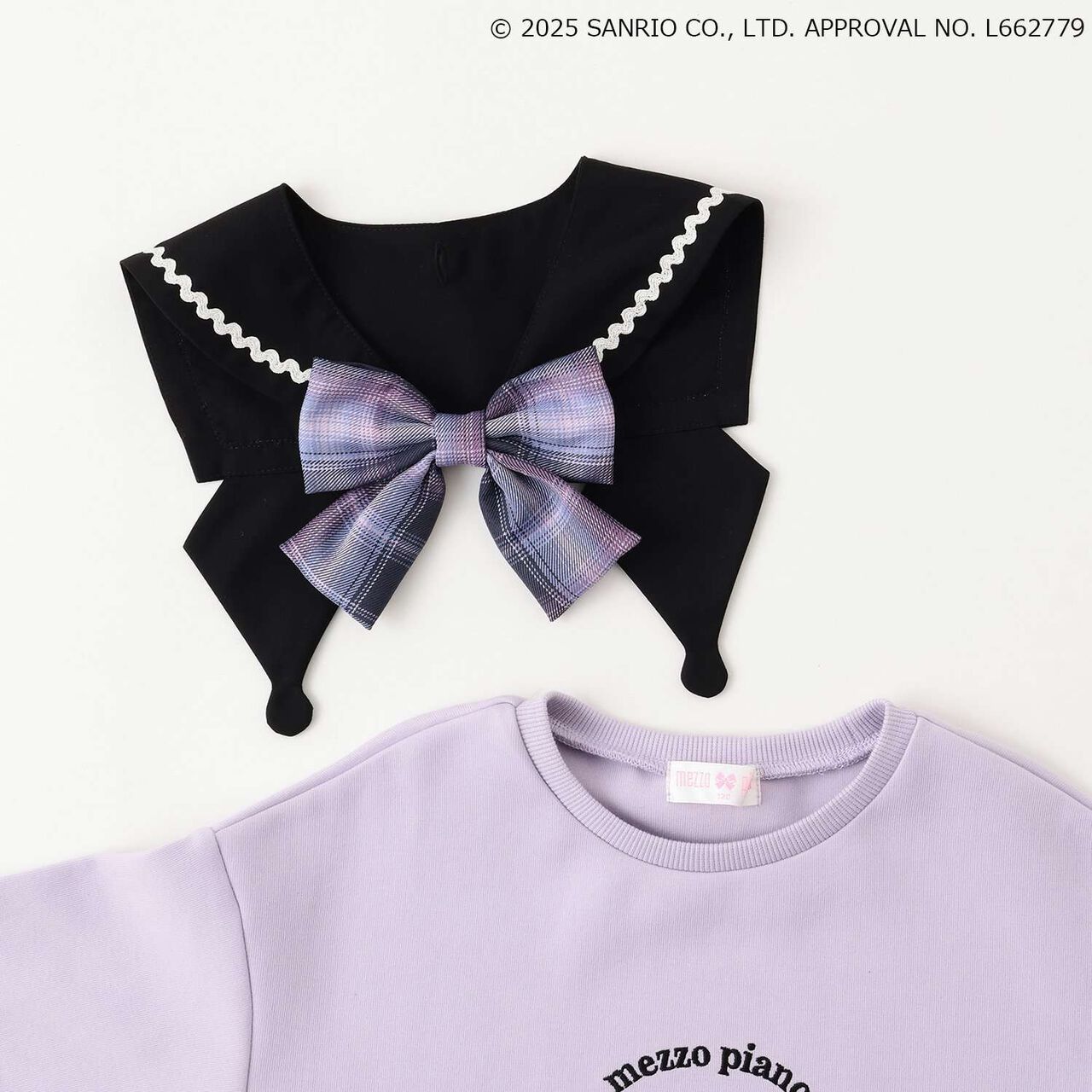 My Melody / Kuromi Hem Pleats 2 Way Sailor One-Piece Dress,Pink, large image number 11