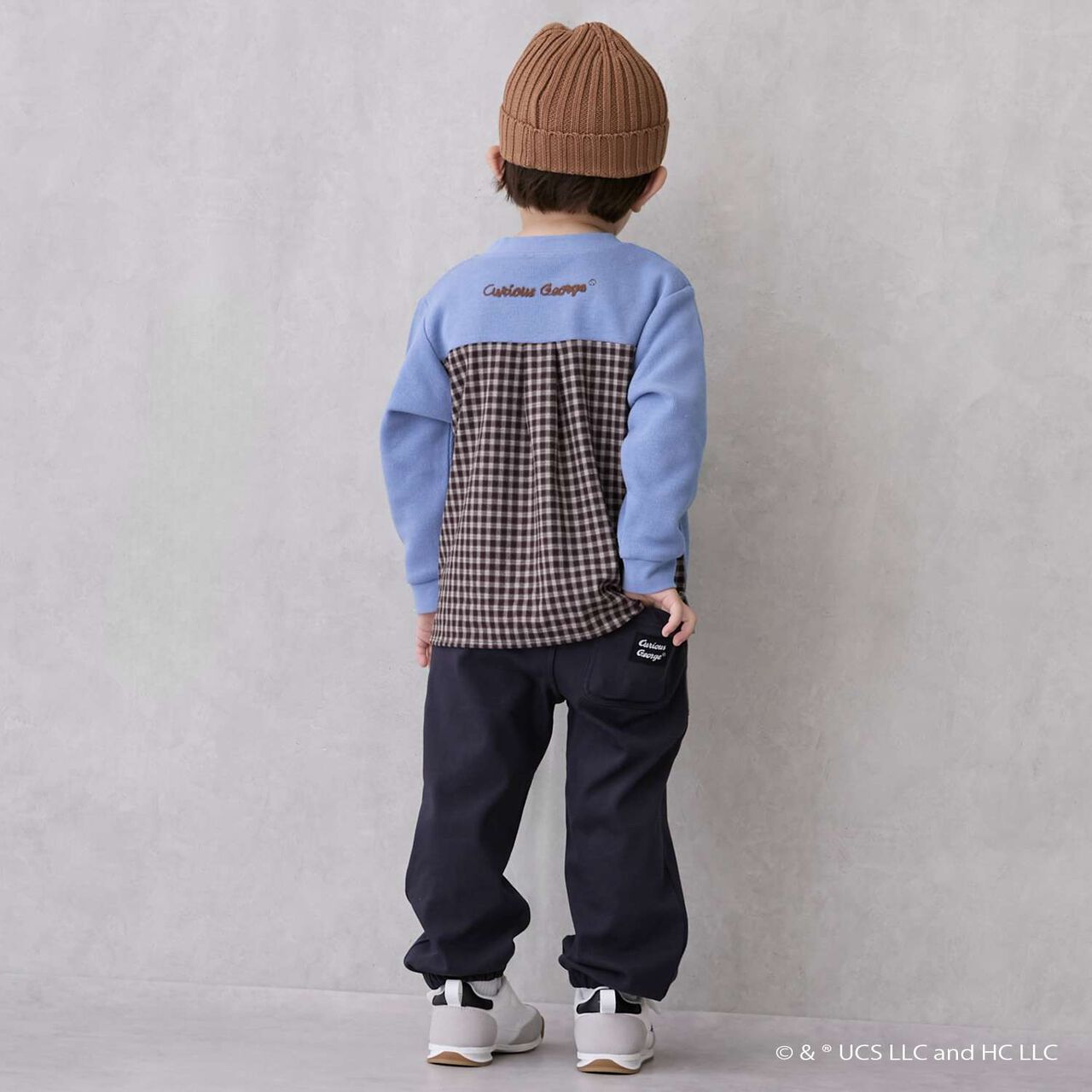 Curious George Cut Long Pants,Green, large image number 6