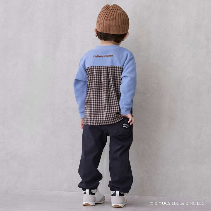 Curious George Cut Long Pants,Green, medium image number 6