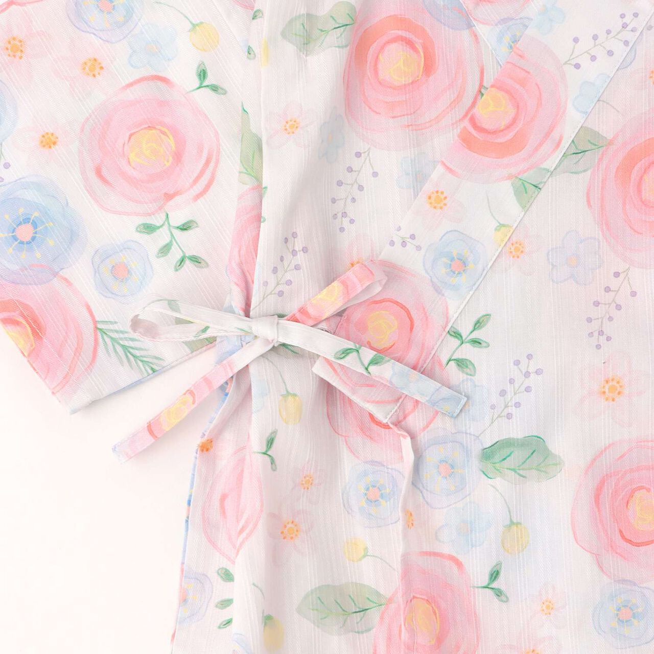 花卉圖案甚平服套裝,薰衣草紫, large image number 6