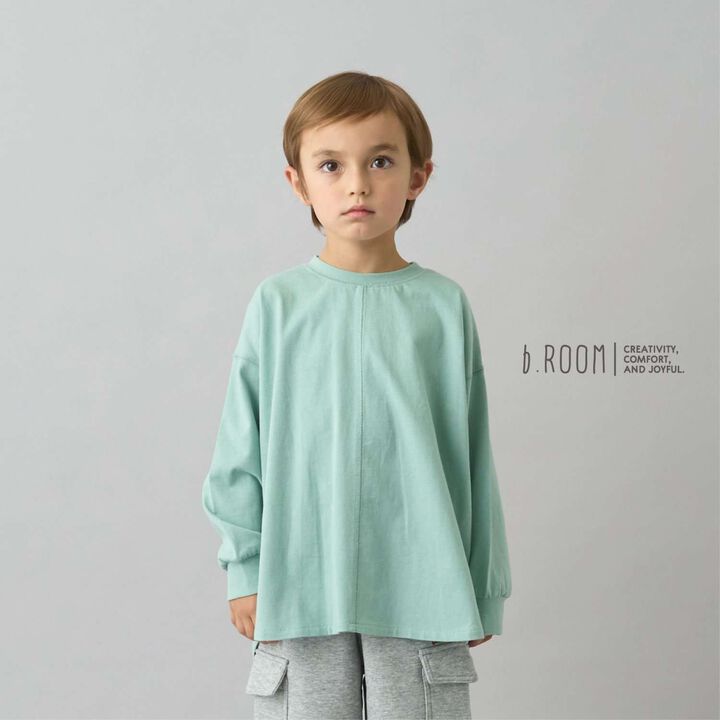 [Daily Standard Wear] Oversized Simple Long-Sleeve T-Shirt,, medium