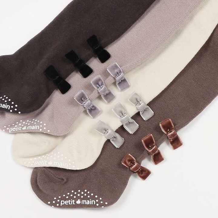 Baby Many Ribbon Tights,Ivory, medium image number 4