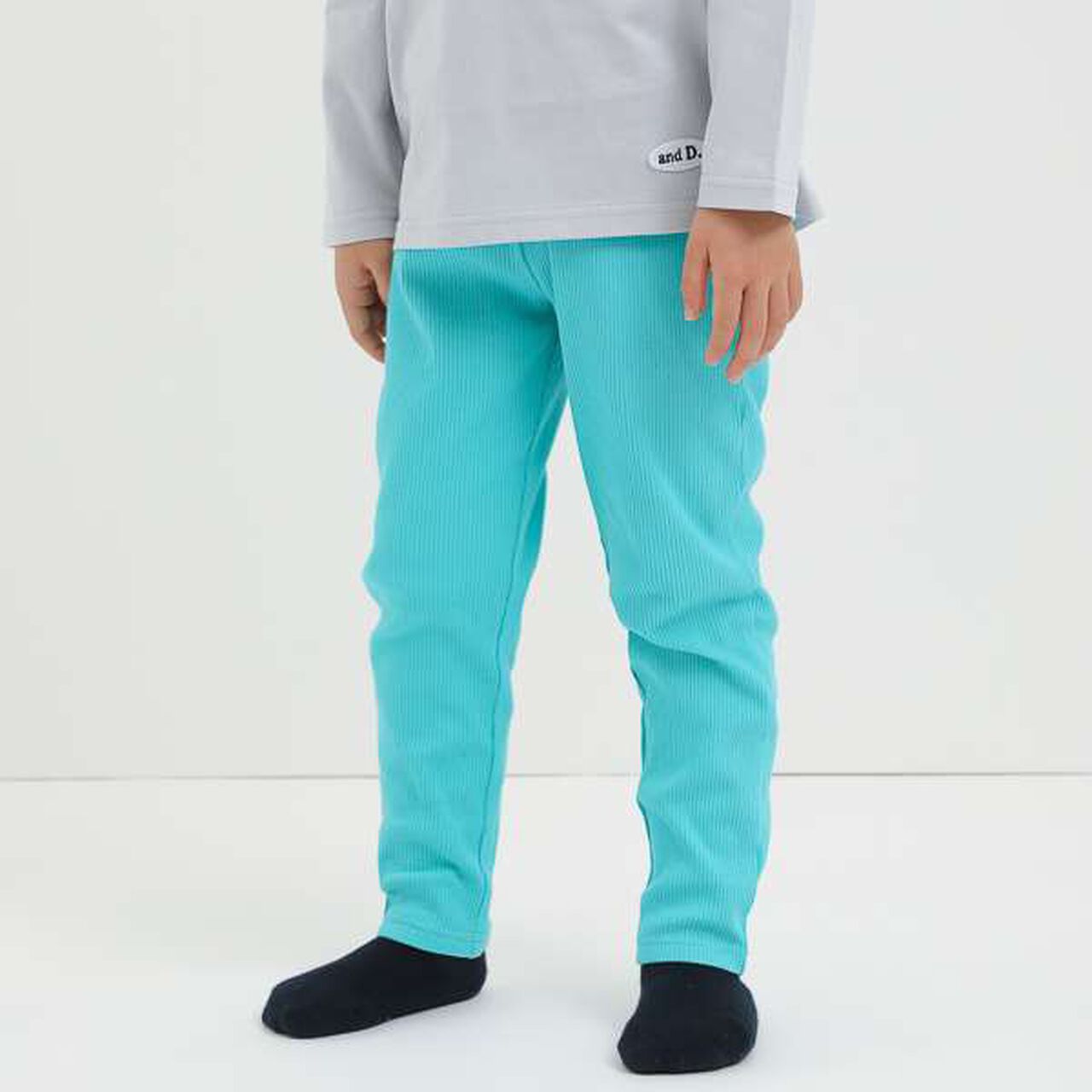 [Anti-Stain] Daily Ribbed Leggings,Top gray, large image number 22