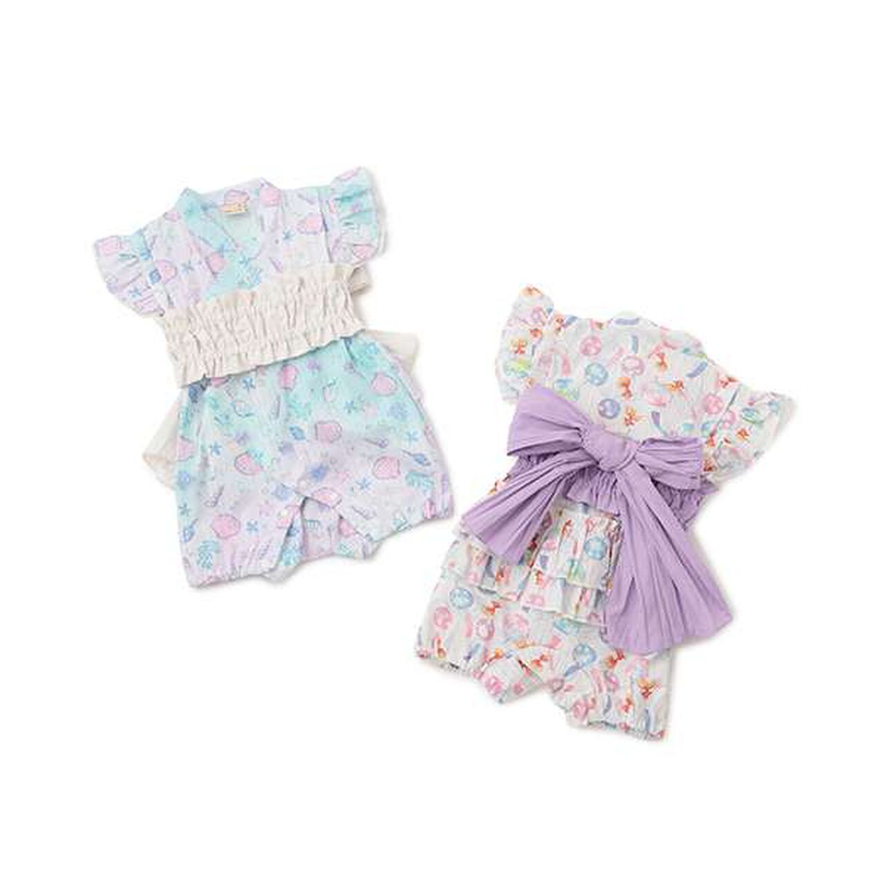 [Web Exclusive] Girls Baby Assorted Jinbei,Ivory, large image number 13