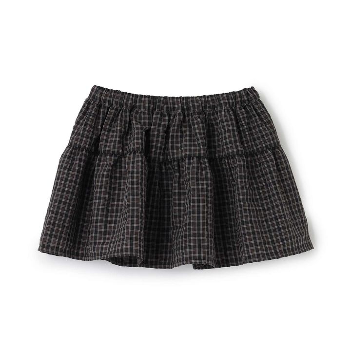2WAY Tiered Skirt Convertible into Tunic,Charcoal gray, medium image number 7