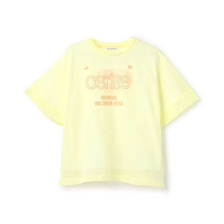 Sheer Knitwear T-Shirt Set,Light blue, medium image number 11