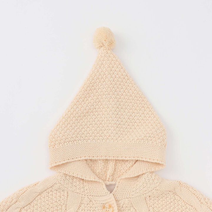 Knit Cape,Ivory, medium image number 14