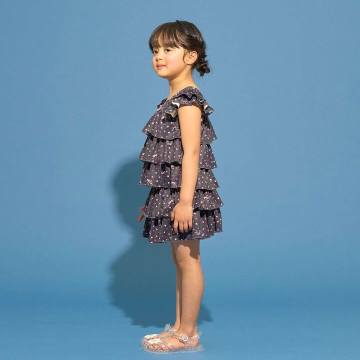 [SWIM] [UV Protection] Tiered Top & Tiered Skirt Separate Swimsuit,Lavender, medium image number 24