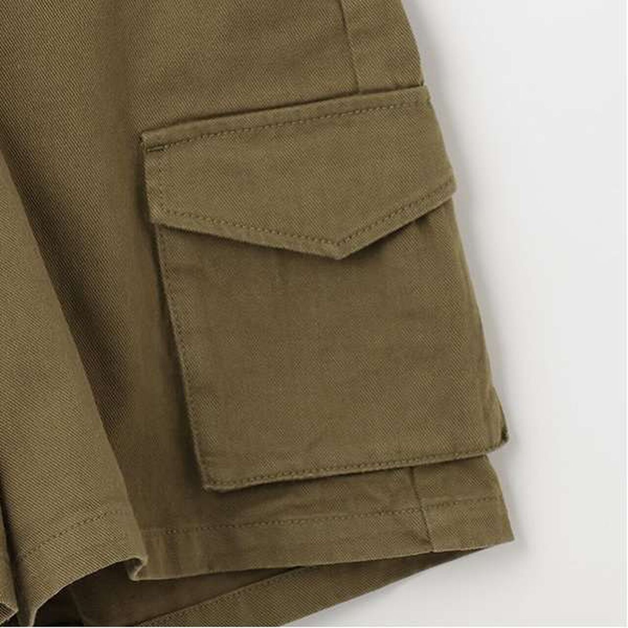 LTXC - Wrap Belt Skirt Pants,Khaki, large image number 12