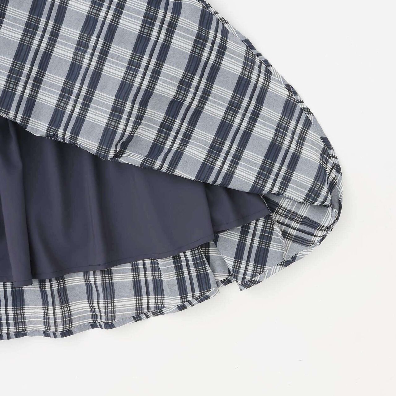 [Restocked] Shoulder Ribbon Jumper Skirt & Melow Inner Set,Black, large image number 8