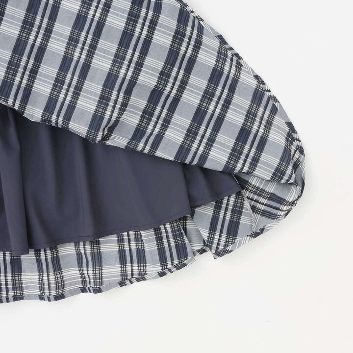 [Restocked] Shoulder Ribbon Jumper Skirt & Melow Inner Set,Black, medium image number 8