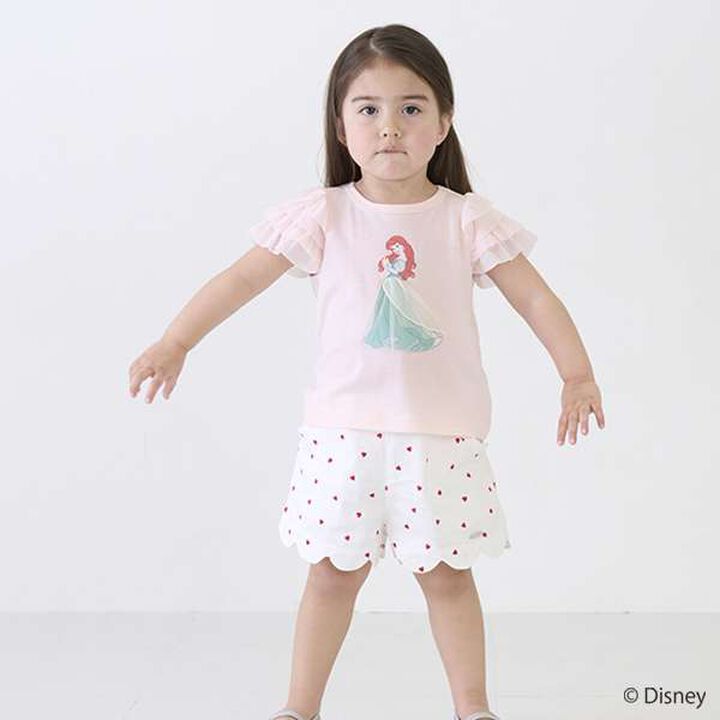 [Disney] Tulle Sleeve Graphic T-Shirt,Light blue, medium image number 21