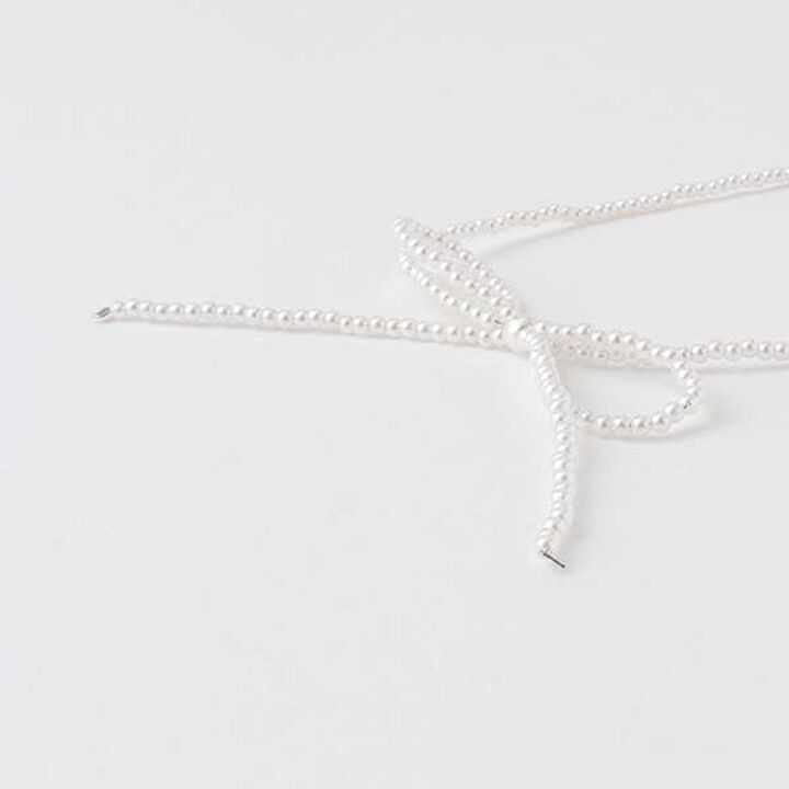 Assorted Ribbon Choker,Black, medium image number 2