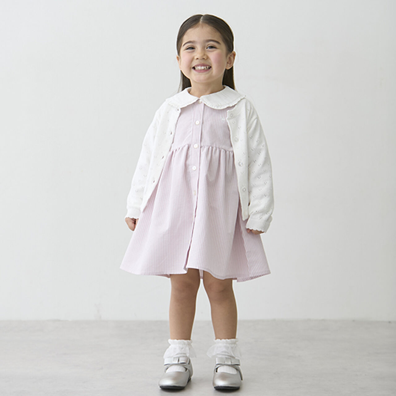 [Link] Knit Cardigan,Yellow, large image number 2