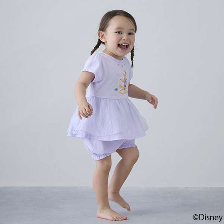 [Disney] Peplum Pajamas,Light blue, medium image number 2