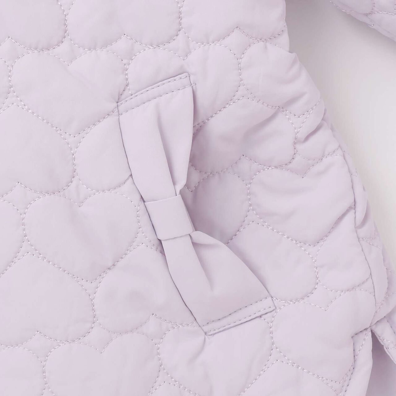 [Popular Item Restocked] [Not Available at Physical Stores] Heart Quilt Bomber Jacket,Pink, large image number 4