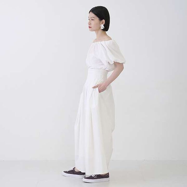 [LADIES] Wide Pants,Off white, medium image number 1