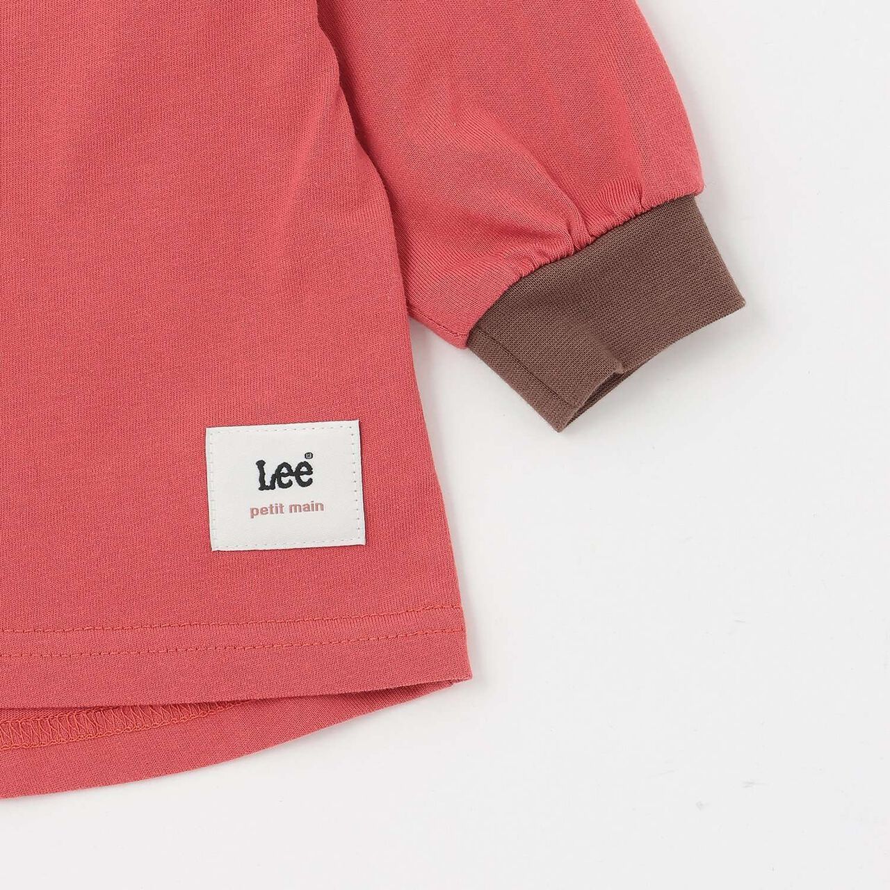 [Lee] Bandana Oversized Long-Sleeve T-Shirt,Pearl white, large image number 8