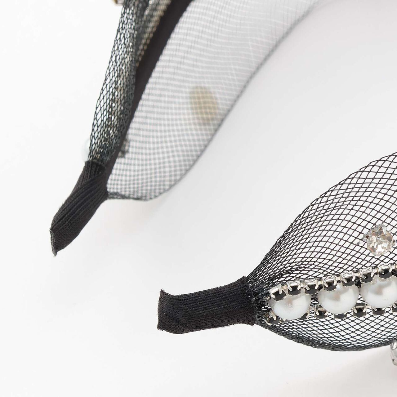 Sparkling Bijou Headband,Black, large image number 6