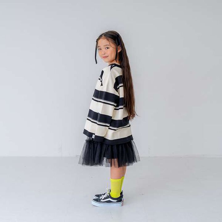 Tulle Tiered Skirt,Ivory, medium image number 15