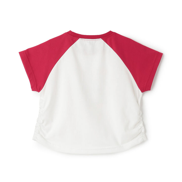 [Cool Touch] Cropped Raglan Short Sleeve T-Shirt,Black, medium image number 11