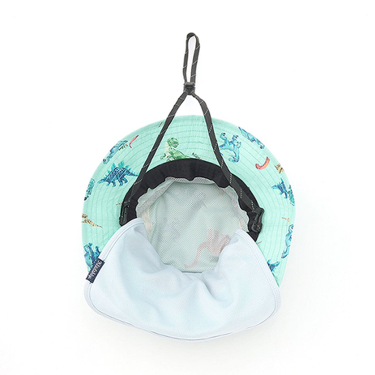 All-Over Pattern Outdoor Hat,Emerald green, large image number 4