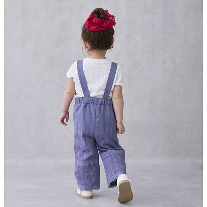 Lace Overalls,Off white, medium image number 4