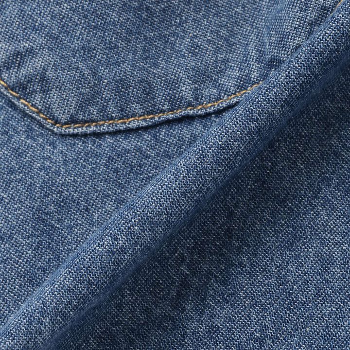 Washed Heart Pocket Shorts,Blue, medium image number 12