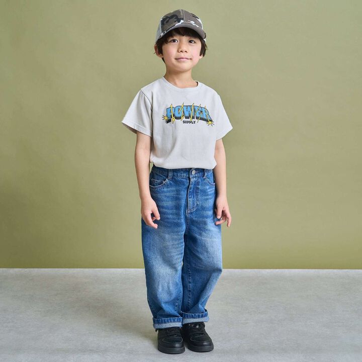 [Tomo Denim] Straight Denim Pants,, medium