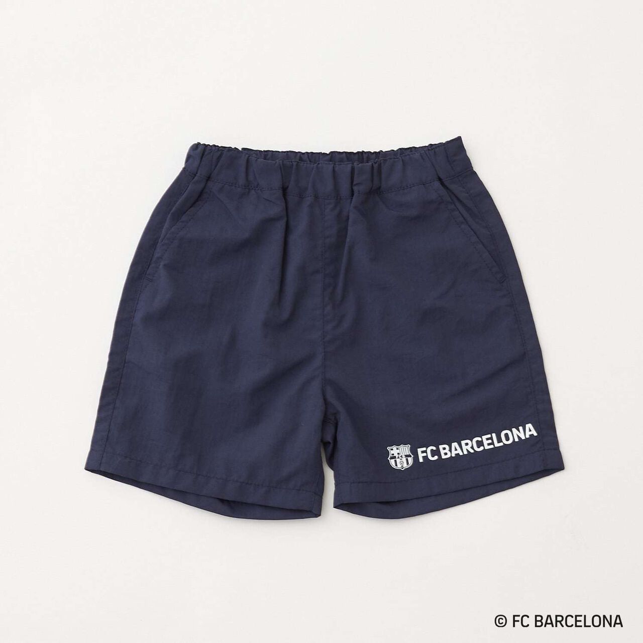 [FC BARCELONA] 布質短褲,淡卡其色, large image number 9
