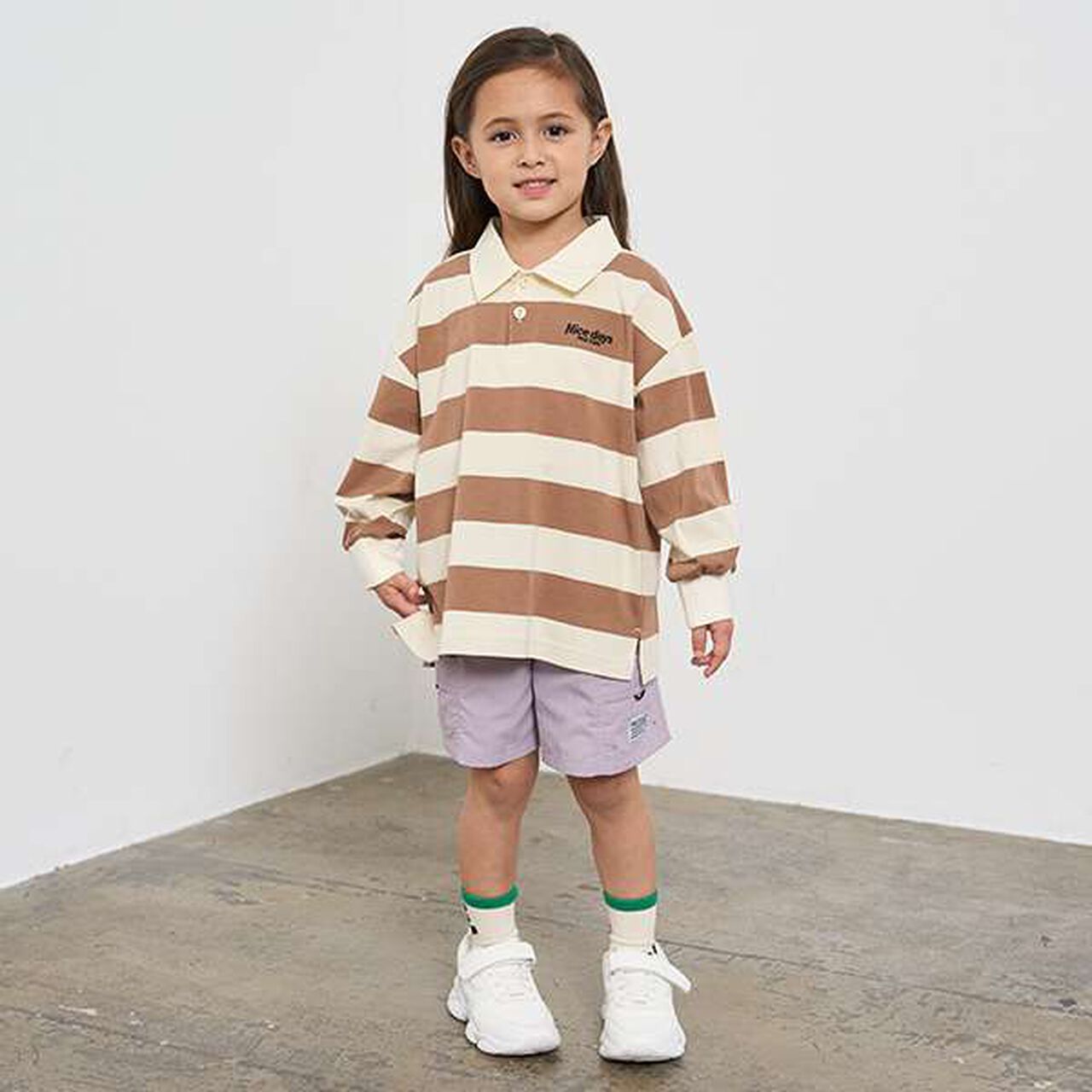 Oversized Silhouette Rugby Shirt,Moss green, large image number 14