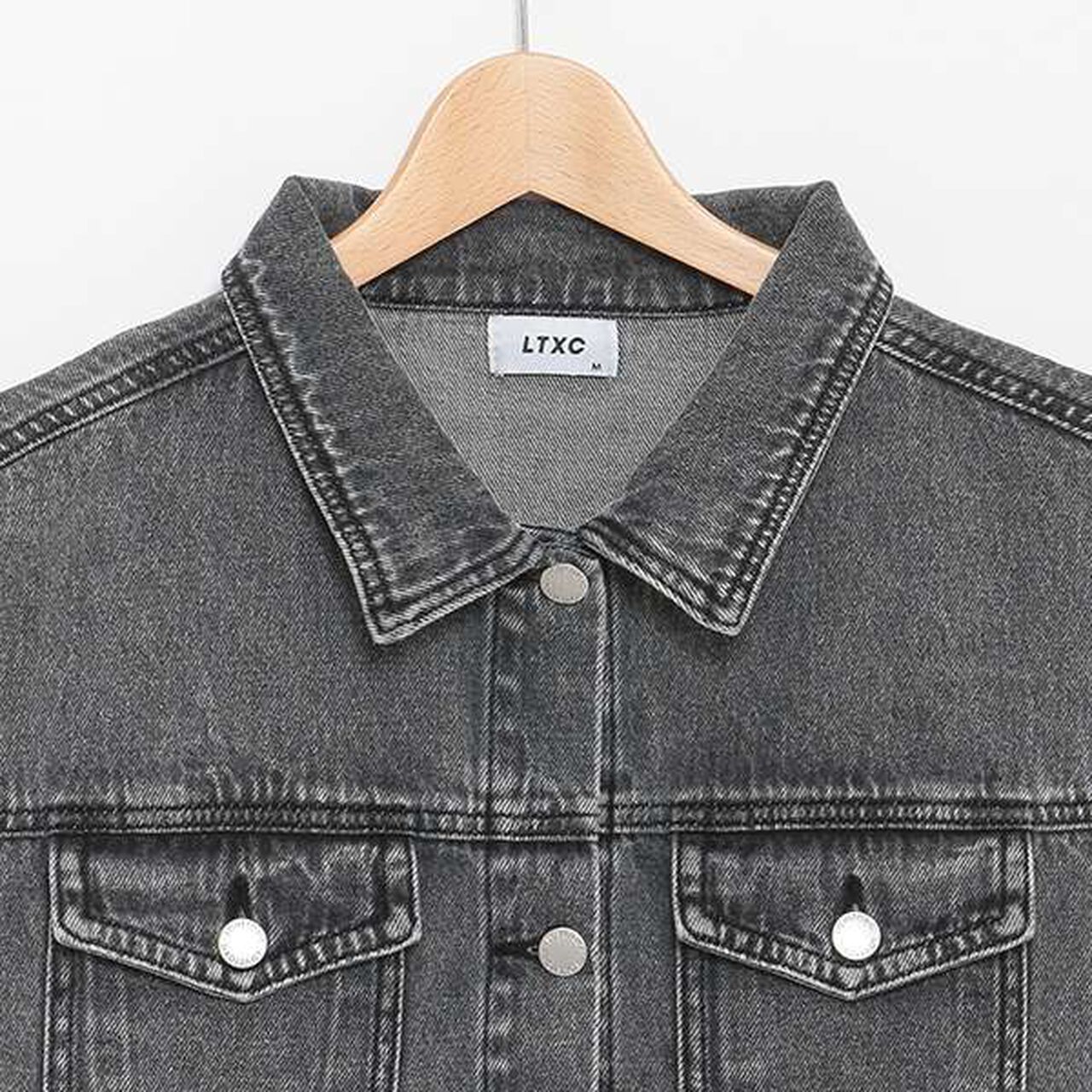 [LTXC] Denim Vest,Blue, large image number 5
