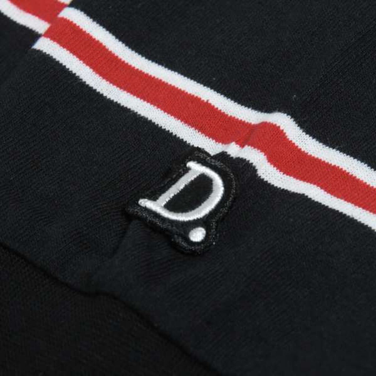 Multi Stripe Pattern Ribbed Sleeve Big Long T-Shirt,Beige, large image number 11