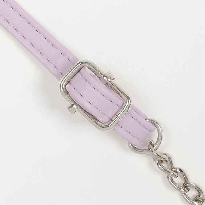 Quilted Wallet with Strap,Lavender, medium image number 2