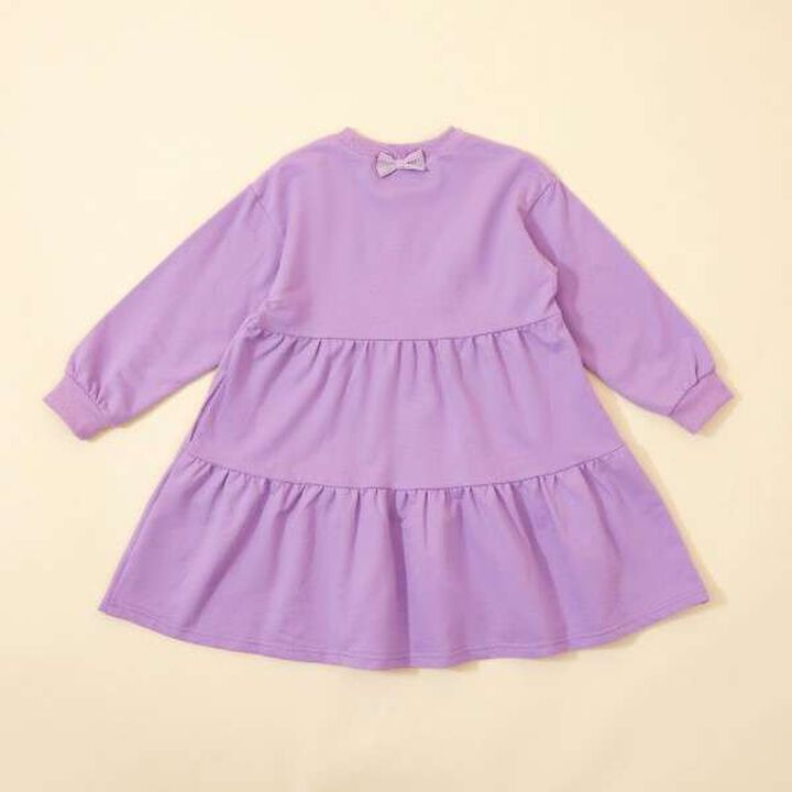 KP Coucou Fluffy One-Piece Dress (90-140),Pink, medium image number 6