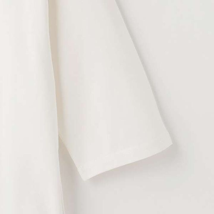 [GOOD PRICE] 6-Sleeve Logo T-Shirt,Cream, medium image number 5