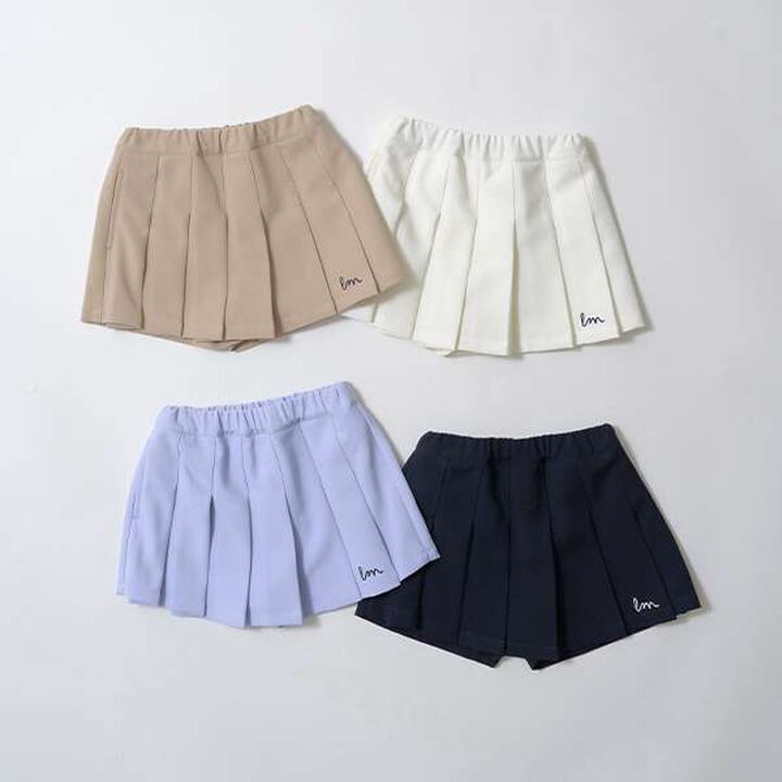 Pleated Skirt-Pants,Lavender, medium image number 7