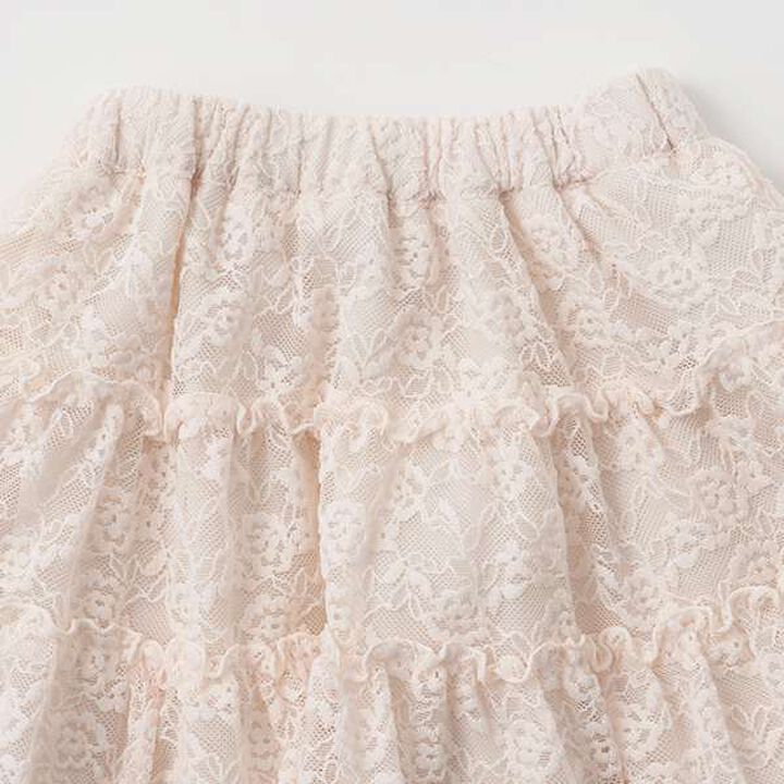 [Link] Lace Skirt,Off white, medium image number 12