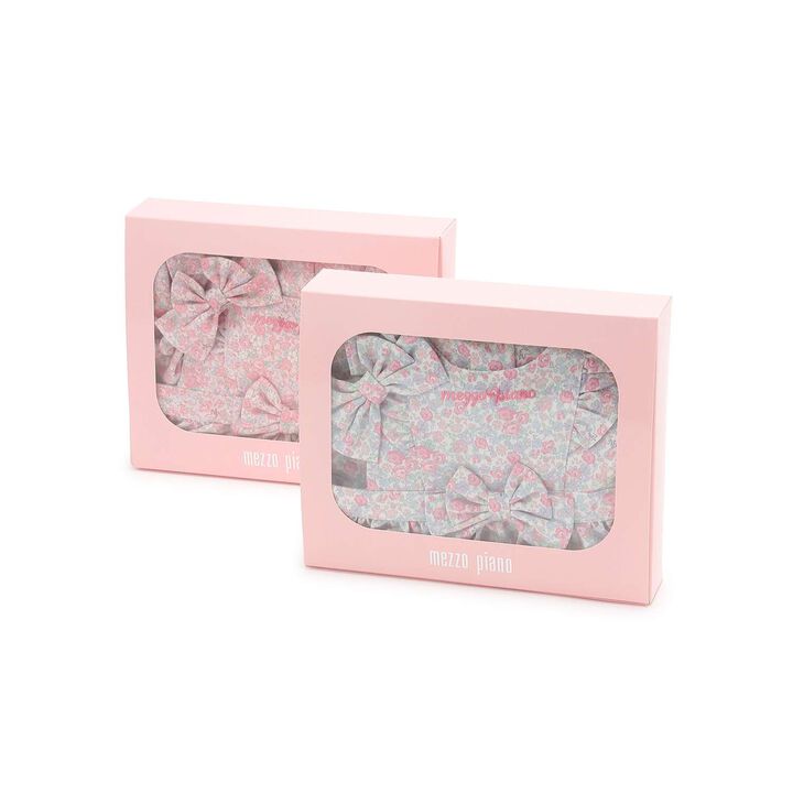 Little Flower Pattern Apron & Headband Set [Box Included],Off white, medium image number 9