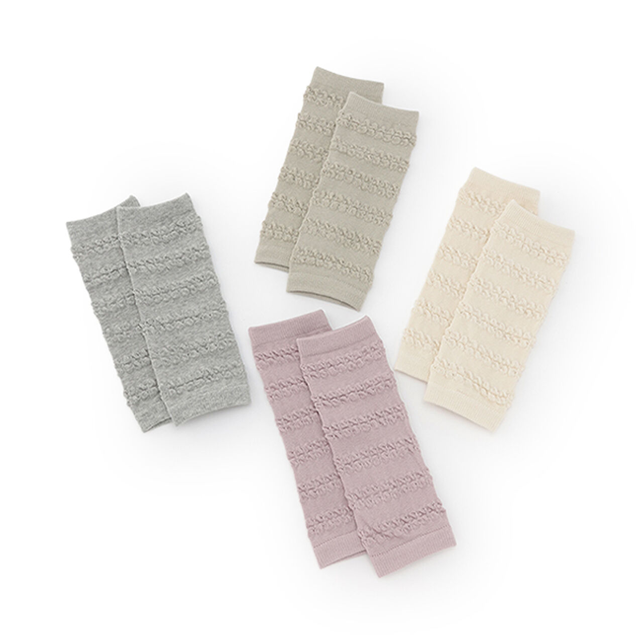 Poko Poko Leg Warmers,Light khaki, large image number 5