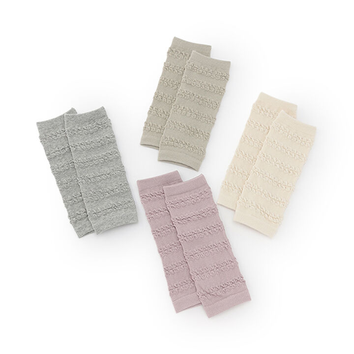 Poko Poko Leg Warmers,Light khaki, medium image number 5