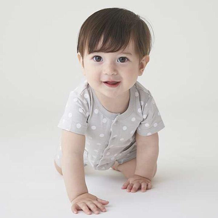 Affordable Short-Sleeve Coverall,Light gray, medium image number 0