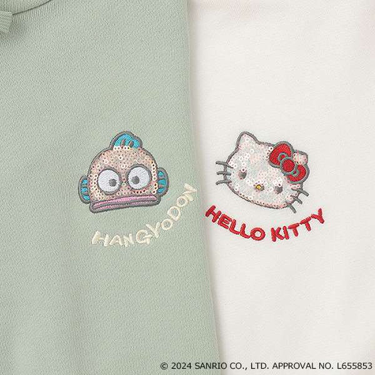 [Sanrio Characters] Assorted Parka,Sax blue, large image number 5