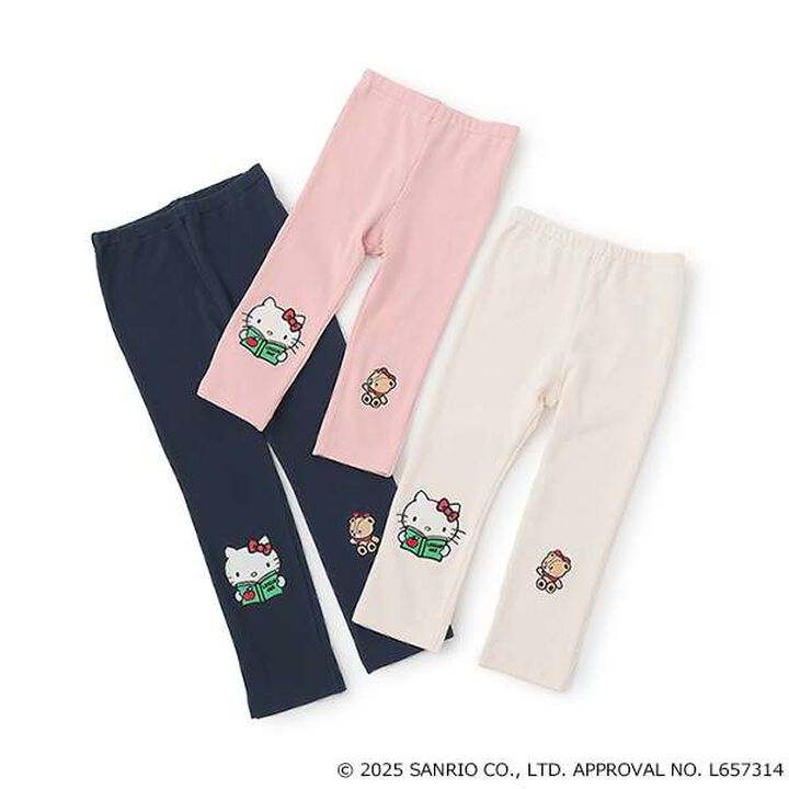 [HELLO KITTY] Leggings,Pearl white, medium image number 6