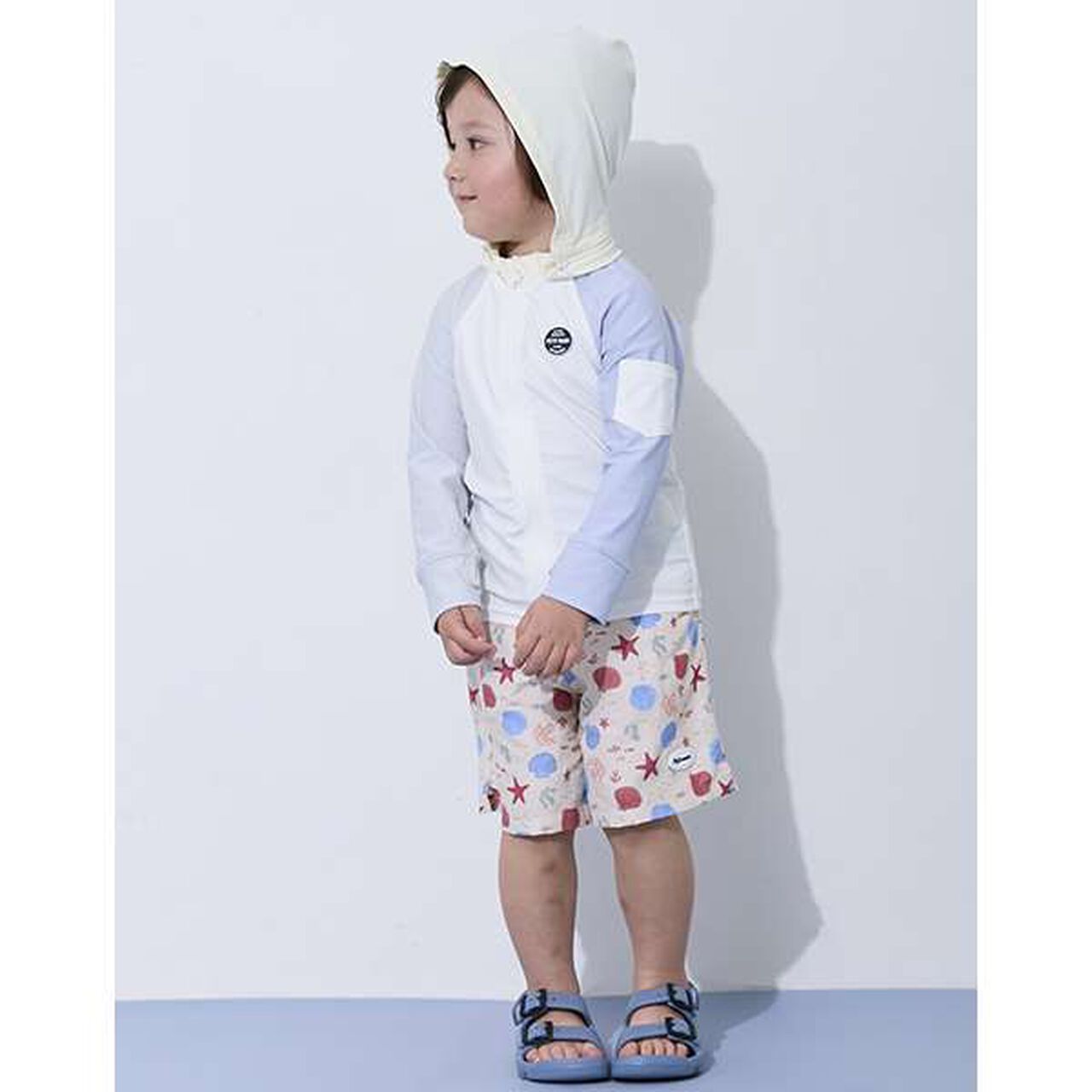 [SWIM] All-Over Pattern Pants,Light beige, large image number 3