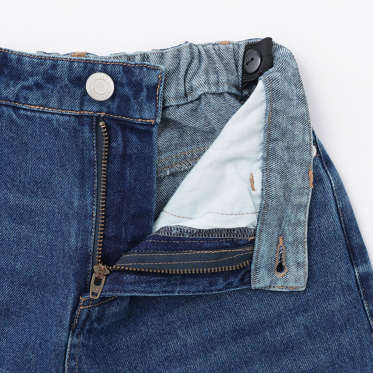 [Tomo Deni] Loose Straight Pants [Kids Boys],Navy, large image number 3