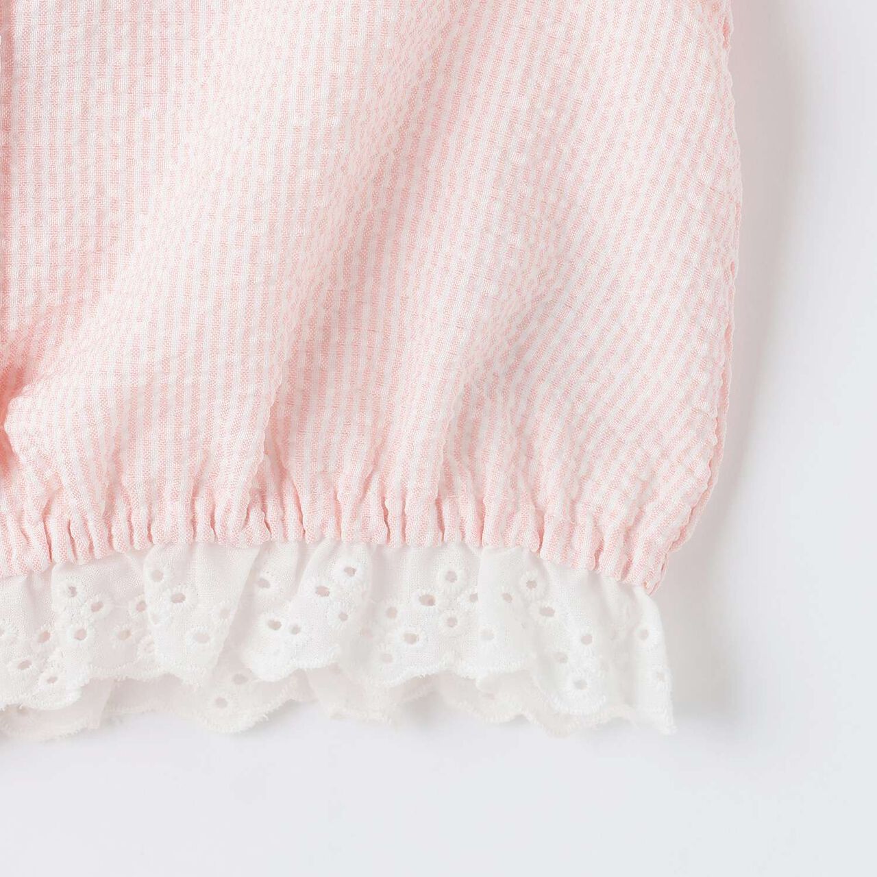 Link Cotton Lace Top,Ivory, large image number 9